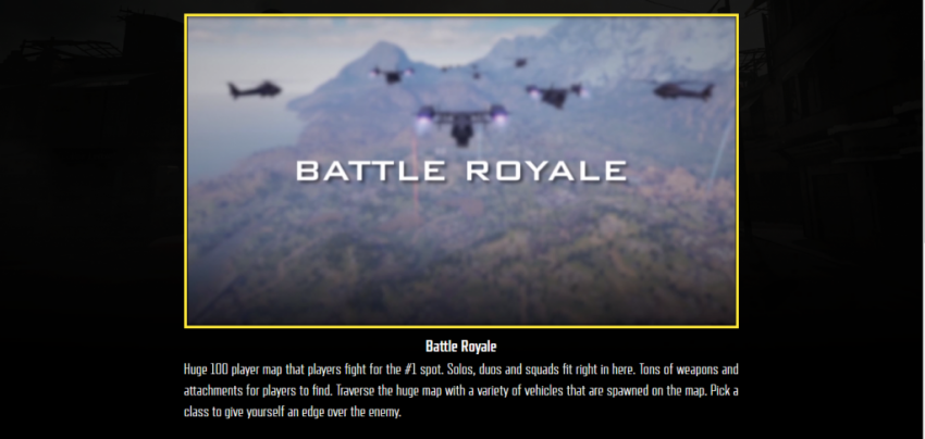 battle royale call of duty mobile